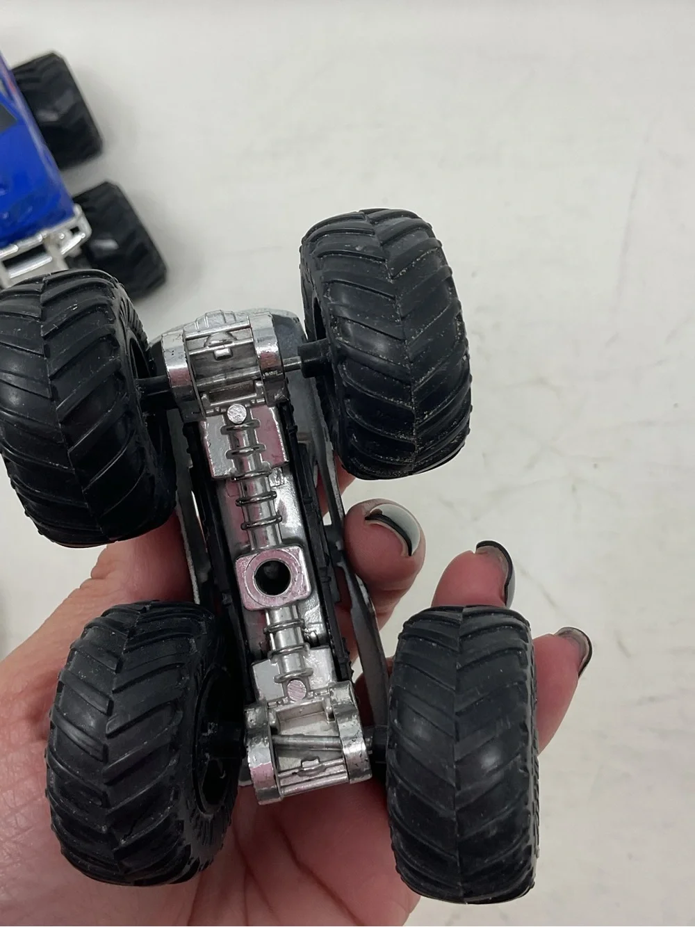 Blue Monster Truck Toy for Kids - Durable Off-Road Play